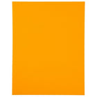 Jam Paper Étiquettes autocollantes pleine page, 8 1/2 x 11 po, orange néon, 10/paquet-4