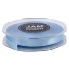 JAM Paper - Ruban de satin double face - 3/8" de large x 25 m - Bleu bébé-Notre ruban est fabriqué à partir de satin double face de la plus haute qualité, qui présente une finition légèrement brillante mais lisse