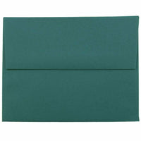 JAM Paper - Enveloppes d'invitation A2 - 4,375 x 5,75 - bleu sarcelle - Paquet de 50-Caractéristiques de l'enveloppe : fermeture à rabat gommé droit, finition en papier lisse de haute qualité