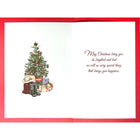 Rosedale - Cartes de souhaits Noël / Enveloppes - 5-1/2 po x 8 po - Bottes du Père Noël - Paquet de 12-Imprimées sur un papier de qualité non couché