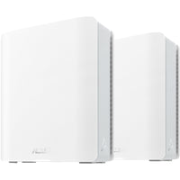 ASUS - Routeur extensible intelligent AiMesh tri-bande ZenWiFi BT6 - Paquet de 2-Le WiFi 7 tribande atteint des vitesses allant jusqu'à 9,4 Gbit/s avec le WiFi 6 GHz, le MLO et le 4K-QAM