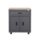 Cat - Armoire de base à 1 tiroir et 2 portes prête à assembler de 28 po-Deux zones de rangement : Tiroir supérieur pour petits outils, armoire inférieure pour articles plus volumineux.