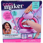 Cool Maker - Stack’d Heishi Atelier à bracelets-Coffret de création de bracelets à fermoir magique : Avec l'Atelier à bracelets Stack'd Heishi, les filles peuvent facilement empiler des perles, les enfiler et fermer les bracelets obtenus. Saisissez des perles, relâchez-les sur le fil et appuyez sur le bouton pour que les bracelets se ferment autour du poignet