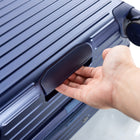 Heys - Cruze Valise cabine 21 pouces-Fermetures éclair inversées uniques, s’ouvrant vers l’intérieur pour empêcher l’humidité de pénétrer dans la valise