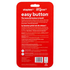 Staples - Bouton simple - Anglais-La conception à piles permet une installation facile et une utilisation portable sur les bureaux ou dans les espaces de travail partagés