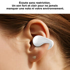 MyBat - Écouteurs Open-Ear echelon Echo - Blanc-Musique & appels sans fil - Écoute et appels en mode mains-libres