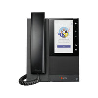 HP - Téléphone IP WiFi avec/sans fil Poly CCX 505 - Noir-Les conversations restent claires avec les technologies Poly HD Voice et Poly Acoustic Clarity