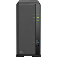 Synology - DS124 1-Bay DiskStation - Realtek RTD1619B - 1 Go RAM-Cloud privé sécurisé. Accès sécurisé à toutes vos données partout et à tout moment