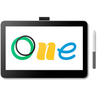 Wacom - One Pen/Écran tactile 13T USB-C Gen 2023-Tout nouvel écran fin et léger avec beaucoup d'espace pour jouer