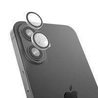 Blu Element - Protecteur d'objectif invisible 1 par 1 pour iPhone 16/16 Plus-Anti-reflet AR : maintient la qualité d'image d'origine en réduisant les reflets