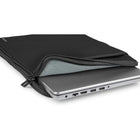 Aluratek - 14 po - Housse universelle pour ordinateur portable avec poignée - Noir-Doublure intérieure super douce et résistante aux rayures