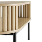 Modway - Fortitude Bois Table basse - Chêne-7