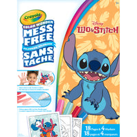 Crayola - Les pages à colorier Color Wonder sans dégâts et mini marqueurs - Disney Lilo et Stitch-ENSEMBLE COLOR WONDER LILO ET STITCH : Comprend 18 pages à colorier Color Wonder Lilo et Stitch de Disney et 4 marqueurs Color Wonder