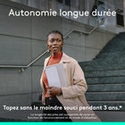 Logitech - Keys-To-Go 2, clavier Bluetooth portable pour tablette avec coque intégrée - Pale Grey-Trois ans d'autonomie: autonomie longue durée jusqu’à 3 ans pour une frappe sans souci, le clavier sans fil portable Keys-To-Go 2 est fourni avec des piles bouton préinstallées