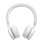 JBL - Live 670NC Casque supra-auriculaire - Blanc-Avec ses quatre micros à détection de bruit, la Réelle Réduction de Bruit Adaptative signifie zéro distraction, que ce soit pour vous concentrer sur votre travail ou vous plonger dans votre musique