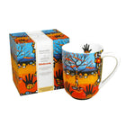 Oscardo - Tasse porcelaine « Remember » de John Rombough - 485 ml-Passe au micro-ondes et au lave-vaisselle - Conçu pour une utilisation quotidienne pratique et un nettoyage sans effort