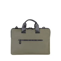 Tucano - Gommo Slim Sac pour ordinateurs portables 15,6 po et MacBook Pro 16 po - Vert-Malette slim de grande taille pour ordinateurs portables de 15/16 pouces