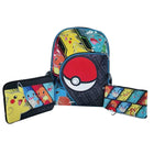 Bioworld - Sac à dos 5 pièces Pokemon-Caractéristiques : Bretelles ajustables pour un confort accru