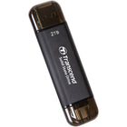 Transcend - SSD portable USB 3.2 Gen 2 ESD310 - 2 To - Noir-Une grande capacité à portée de main