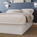 Nexera - Lit plateforme double Valere , Blanc-6