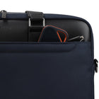 Bugatti - Maletlette de la collection Hudson pour ordinateur portable jusqu’à 15,6 po - Bleu marine-Bandoulière réglable et amovible