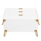 Manhattan Comfort - Dumbo commode moderne 35,19" - blanc-10