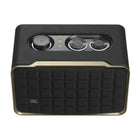 JBL - Authentics 200 - Enceinte Connectée au Design Rétro avec Wi-Fi, Bluetooth et Assistants Vocaux-Personnalisez votre son grâce à des commandes intuitives sur l’enceinte qui règlent le volume, les graves et les aigus. Utilisez Alexa ou l’Assistant Google pour contrôler votre appareil avec votre voix. Ou utilisez l’application JBL One pour bénéficier d’encore plus de paramètres et d’options de personnalisation d’égalisation, et découvrez votre nouvelle chanson préférée grâce aux services musicaux intégrés