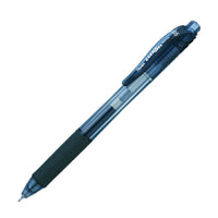 Pentel - EnerGel-X Rétractable Stylo à Encre Gel - 0,5mm Pointe aiguille - Encre Noir - 12 Paque-Stylo EnerGel à prix économique. La couleur du corps corresponde à celle de l'encre. Idéal pour l’écriture quotidienne.