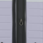 Bugatti - Ensemble de 2 valises rigides - Lilas-Bagage cabine: 56 cm H x 36 cm x 23 cm l, Poids 2,4 kg; Grand bagage en soute: 77 cm H x 51 cm L x 32 cm + 5 cm l, Poids 4,4 kg. Dimensions avec roues et poignées fixes incluses