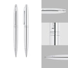 A.T. Cross - Stylo à bille Calais, chrome poli-Les stylos Cross sont des cadeaux parfaits depuis plusieurs générations et sont fièrement offerts dans une boîte-cadeau de qualité supérieure. 