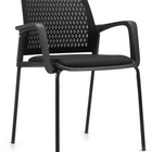 Offices to Go - Fauteuil d’invité Sparrow - Noir-Il s'agit d'un siège d'invités et d'appoint multifonctionnel