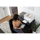 Epson - Imprimante multifonction sans cartouche EcoTank ET-4800 à réservoirs d’encre géants (Remis à neuf)-Connectivité moderne — connectivité Ethernet et sans fil et impression mains libres activée par la voix. impression facile depuis un appareil intelligent avec l’application intuitive Epson Smart Panel