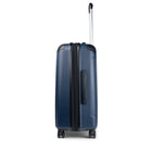 Swiss Mobility - PVG 25.50" Valise rigide à roulettes - Bleu-Poignée de chariot télescopique avec hauteurs de verrouillage à plusieurs niveaux,