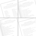 Mead - Moments Carnet de poche Lecture et livres - 3 1/2 po X 5 1/5 po - 48 pages-Mettez vos connaissances littéraires à l’épreuve. Les questions guidées vous aident à réfléchir à vos genres favoris, lectures récentes et classiques — idéales pour enrichir les discussions de club de lecture.