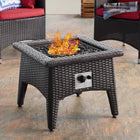 Modway - Vivacity Terrasse extérieure Table de foyer - Espresso-Parfait pour le divertissement ou la détente, Vivacity apporte à la fois style et fonctionnalité à votre espace extérieur
