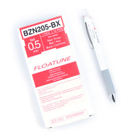 Pentel - Floatune Stylo à Bille Amélioré - Pointe 0,5mm - Encre Rouge - Paque de 12-La formule d’encre unique réduit toute friction lors de l’écriture