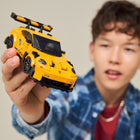 LEGO - Speed Champions La supervoiture Porsche 911 GT3 RS-Détails authentiques de Porsche - La voiture LEGO reproduit la silhouette emblématique du véhicule réel, y compris l’aileron arrière, les prises d’air sur le capot et les nouvelles jantes