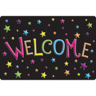 Ashley Productions - Smart Poly The Original Fun Mat - Tapis de Bienvenue - 15 -5" x 23 -5" - Étoiles - Bienvenue-Mesures et design : Le tapis de bienvenue Stars mesure 15,5 po x 23,5 po.