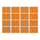 Oxford – Étiquettes alphabétiques compatibles Datafile, « L », brun pâle, paq./240-Assignez des lettres spécifique aux sections de classement individuelles