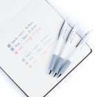Pentel - Floatune Stylo à Bille Amélioré - Pointe 0,5mm - Encre Rouge-Doté d'une poignée texturée pour un meilleur contrôle lors de l'écriture pendant une longue période