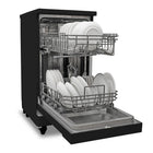 BLACK+DECKER - Lave-vaisselle portatif 18 po - capacité de 8 couverts - 6 programmes de lavage - noir-Système de raccordement rapide à installer directement sur un robinet, éliminant ainsi le besoin de raccordements directs à la plomberie ou d'installation permanente.