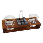 Splash - Ensemble de verres à whisky, 12 pièces-pince en acier inoxydable