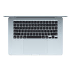 Apple - Portatif MacBook Air 15 po - Puce M4 - SSD 256 Go - Mémoire unifiée 16 Go - Bleu ciel - Anglais-Conçu Pour Apple Intelligence - Apple Intelligence est un système d’intelligence personnelle qui vous aide à écrire, à vous exprimer et à en faire plus sans effort. Avec des protections de la vie privée révolutionnaires veillant à ce que personne d’autre n’ait accès à vos données – pas même Apple. Apple Intelligence à venir en français début avril