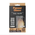 PanzerGlass - Ultra-Wide Fit Protecteur d'écran pour Samsung S24 - Transparent-Si facile à installer que vous pouvez le faire même si vous êtes tous des pouces