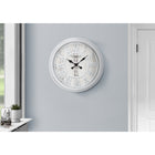 Monarch Specialties - Horloge - 20 po Rond - Horloge Murale - Gris - Transitionnel-Cette horloge murale sans tic-tac est dotée d'un cadre en plastique durable et de repères numériques romains faciles à lire sous la surface en verre transparent