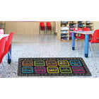 Ashley Productions - The Original Fun Mat - Tapis Coureur - 15 -5" x 47" - Construction de Personnages-Antidérapant et durable : Le support en caoutchouc robuste garantit la sécurité et la durabilité, idéal pour les zones à fort passage.