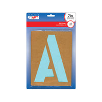 Creative Start - Ensemble de pochoirs gothiques réutilisables - 7 po - Paquet de 45-Cet ensemble de pochoirs gothiques comprend 45 pièces réutilisables pour créer des lettres et des designs décoratifs audacieux