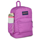 Jansport - Sac a dos Cross Town Plus - 26 L - Fuchsia numérique-Poche latérale pour bouteille d'eau