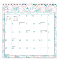 BrownTrout - 2026 Calendrier suspendu carré à spirales mensuel de 18 mois feuille d'autocollants - House of Turnowsky - 12 po x 12 po-Stickers Personnalisés - Des stickers personnalisables, aux formes et aux couleurs variées, permettent d'indiquer les dates importantes et les rendez-vous, et peuvent être repositionnés à une nouvelle date