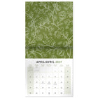 Mead - Calendrier décoratif Cherrywood Lane 2027, 12 po x 12 po, bilingue-La présentation bilingue convient aux environnements anglais et français